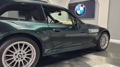 2001 BMW Z3 Coupe in Oxford Green Metallic over E36 Sand Beige