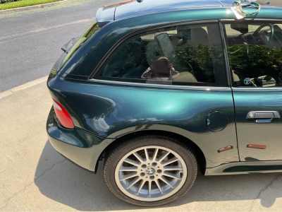 2001 BMW Z3 Coupe in Oxford Green Metallic over E36 Sand Beige