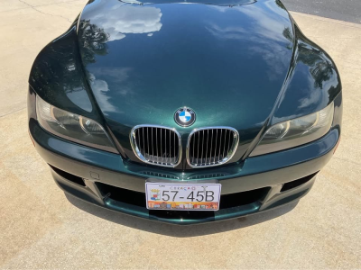 2001 BMW Z3 Coupe in Oxford Green Metallic over E36 Sand Beige