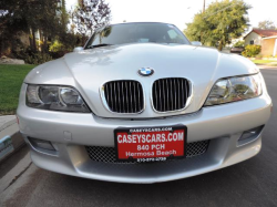 2001 BMW Z3 Coupe in Titanium Silver Metallic over Topaz Blue