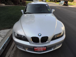 2001 BMW Z3 Coupe in Titanium Silver Metallic over Topaz Blue