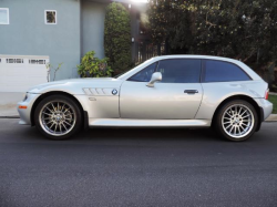 2001 BMW Z3 Coupe in Titanium Silver Metallic over Topaz Blue