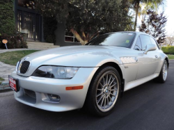 2001 BMW Z3 Coupe in Titanium Silver Metallic over Topaz Blue