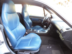 2001 BMW Z3 Coupe in Titanium Silver Metallic over Topaz Blue