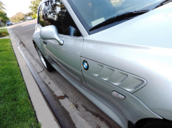 2001 BMW Z3 Coupe in Titanium Silver Metallic over Topaz Blue