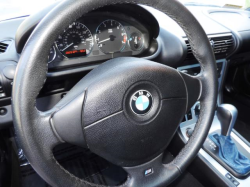 2001 BMW Z3 Coupe in Titanium Silver Metallic over Topaz Blue