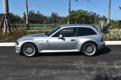 2001 BMW Z3 Coupe in Titanium Silver Metallic over Black