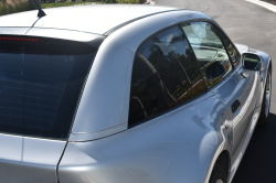 2001 BMW Z3 Coupe in Titanium Silver Metallic over Black