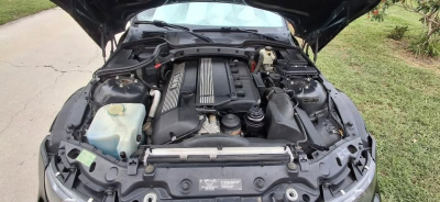 2001 BMW Z3 Coupe in Jet Black 2 over E36 Sand Beige