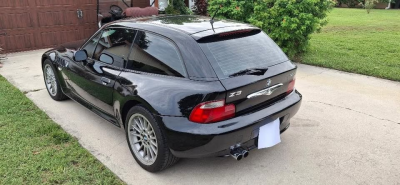 2001 BMW Z3 Coupe in Jet Black 2 over E36 Sand Beige