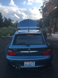2001 BMW Z3 Coupe in Atlanta Blue Metallic over E36 Sand Beige