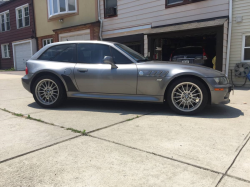 2001 BMW Z3 Coupe in Sterling Gray Metallic over Black