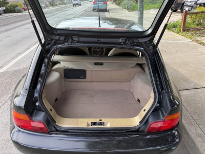 2001 BMW Z3 Coupe in Jet Black 2 over E36 Sand Beige