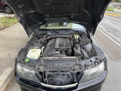 2001 BMW Z3 Coupe in Jet Black 2 over E36 Sand Beige