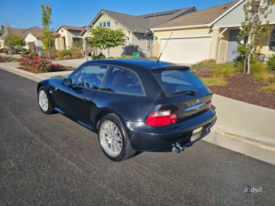 2001 BMW Z3 Coupe in Jet Black 2 over Extended Walnut