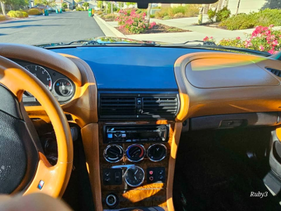 2001 BMW Z3 Coupe in Jet Black 2 over Extended Walnut