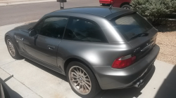 2001 BMW Z3 Coupe in Sterling Gray Metallic over Black