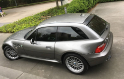 2001 BMW Z3 Coupe in Sterling Gray Metallic over Black