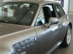 2001 BMW Z3 Coupe in Sterling Gray Metallic over Extended Black