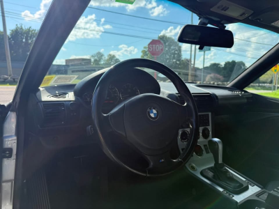 2001 BMW Z3 Coupe in Titanium Silver Metallic over Black
