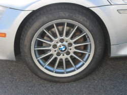 2001 BMW Z3 Coupe in Titanium Silver Metallic over Black