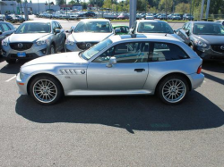 2001 BMW Z3 Coupe in Titanium Silver Metallic over Black