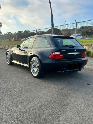 2001 BMW Z3 Coupe in Black Sapphire Metallic over Black