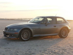 2002 BMW Z3 Coupe in Sterling Gray Metallic over Dream Red