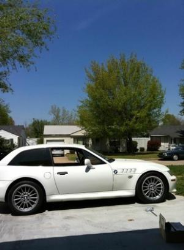 2002 BMW Z3 Coupe in Alpine White 3 over Extended Walnut