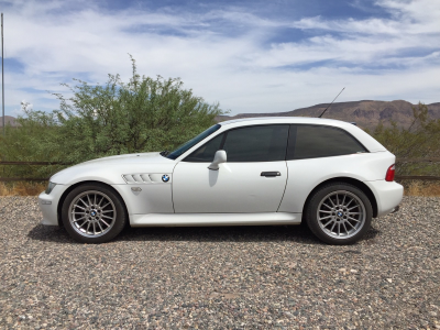 2002 BMW Z3 Coupe in Alpine White 3 over Extended Walnut