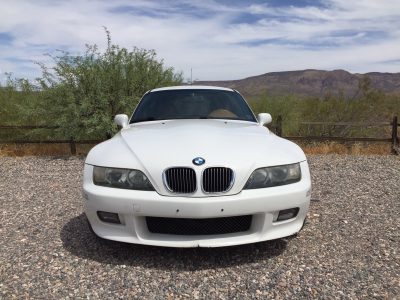 2002 BMW Z3 Coupe in Alpine White 3 over Extended Walnut