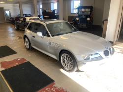 2002 BMW Z3 Coupe in Titanium Silver Metallic over Extended Black