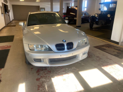 2002 BMW Z3 Coupe in Titanium Silver Metallic over Extended Black