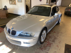 2002 BMW Z3 Coupe in Titanium Silver Metallic over Extended Black