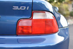 2002 BMW Z3 Coupe in Topaz Blue Metallic over Topaz Blue