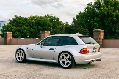 2002 BMW Z3 Coupe in Titanium Silver Metallic over Black