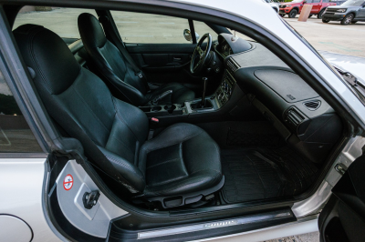 2002 BMW Z3 Coupe in Titanium Silver Metallic over Black