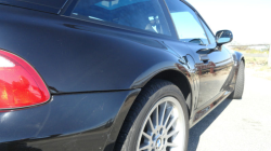 2002 BMW Z3 Coupe in Jet Black 2 over Extended Black