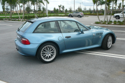 2002 BMW Z3 Coupe in Atlanta Blue Metallic over E36 Sand Beige