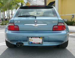 2002 BMW Z3 Coupe in Atlanta Blue Metallic over E36 Sand Beige