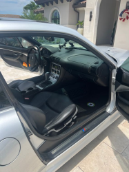 2002 BMW Z3 Coupe in Titanium Silver Metallic over Extended Black
