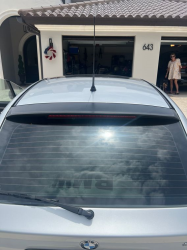 2002 BMW Z3 Coupe in Titanium Silver Metallic over Extended Black