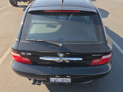 2002 BMW Z3 Coupe in Jet Black 2 over Black
