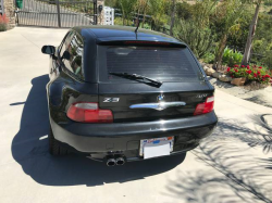 2002 BMW Z3 Coupe in Black Sapphire Metallic over Dream Red