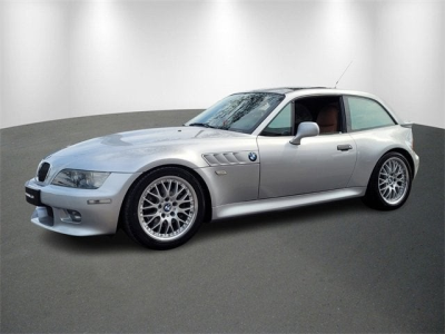 2002 BMW Z3 Coupe in Titanium Silver Metallic over Walnut