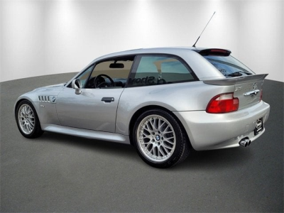 2002 BMW Z3 Coupe in Titanium Silver Metallic over Walnut