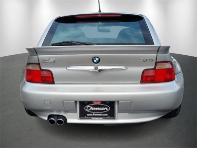 2002 BMW Z3 Coupe in Titanium Silver Metallic over Walnut