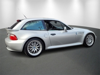 2002 BMW Z3 Coupe in Titanium Silver Metallic over Walnut