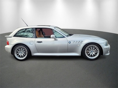 2002 BMW Z3 Coupe in Titanium Silver Metallic over Walnut