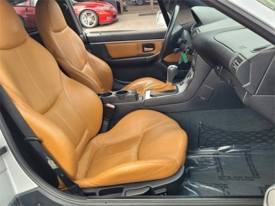 2002 BMW Z3 Coupe in Titanium Silver Metallic over Walnut